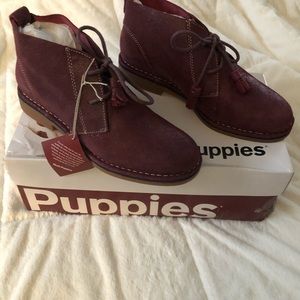 NIB Hush Puppies Cyra Catelyn Chukka Ankle Boots